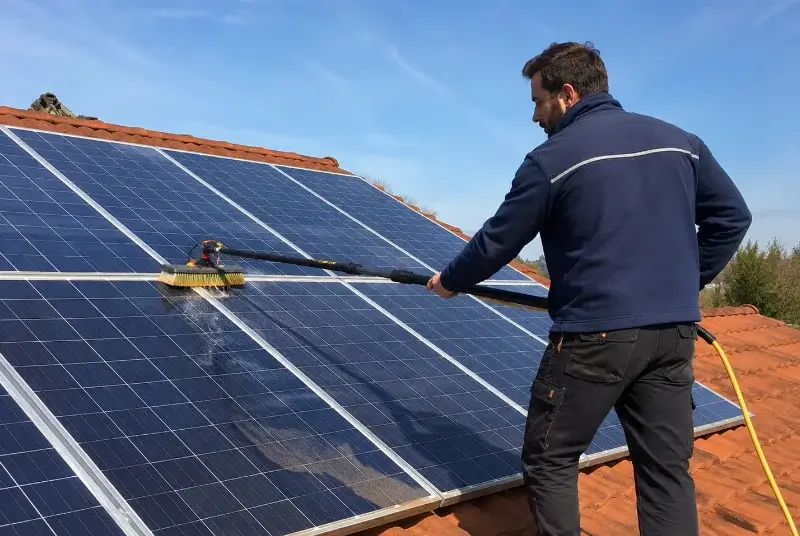 Nettoyage et entretien de panneaux solaires à Saint-Jans-Cappel